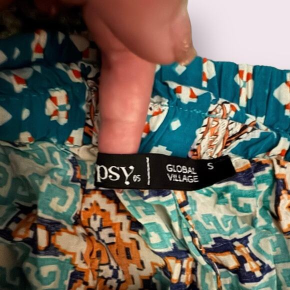 Gypsy 05 “Lima” Mandarin Print Global Village Pants - Picture 9 of 9